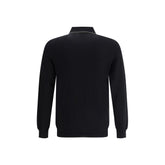 Svevo Black Cotton Polo Shirt
